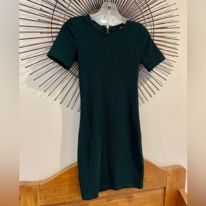 Short-Sleeve Sweater Dress